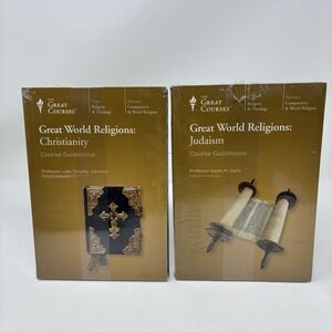 The Great Courses : Great World Religions Christianity & Judaism DVD LOT NEW